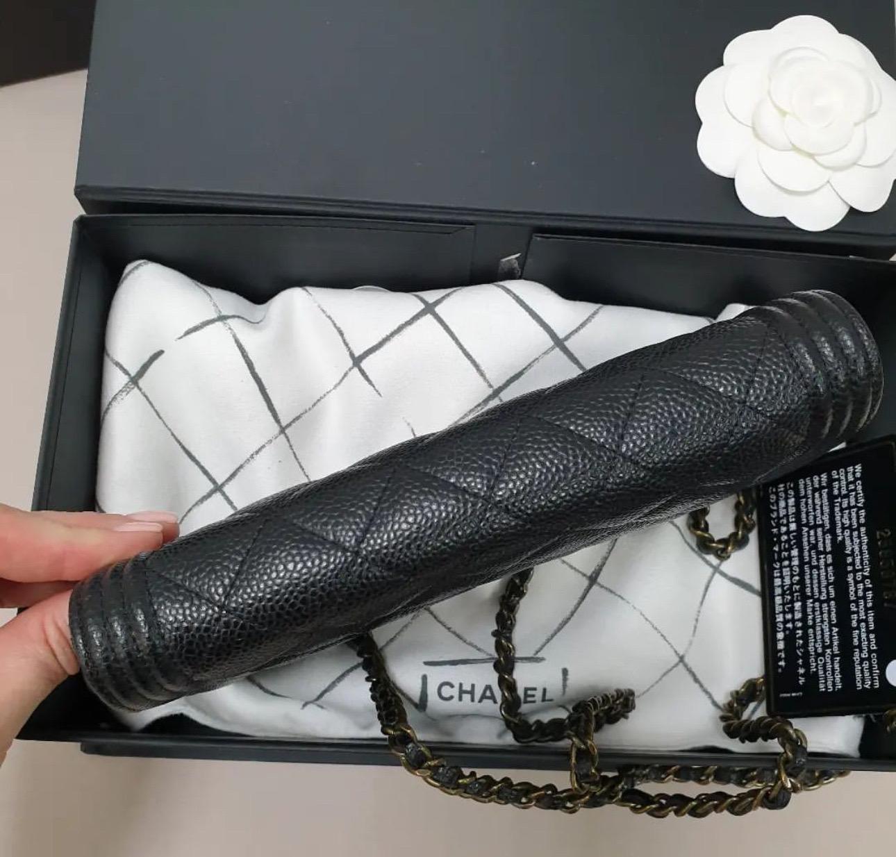 Chanel WOC Boy Black Caviar 5
