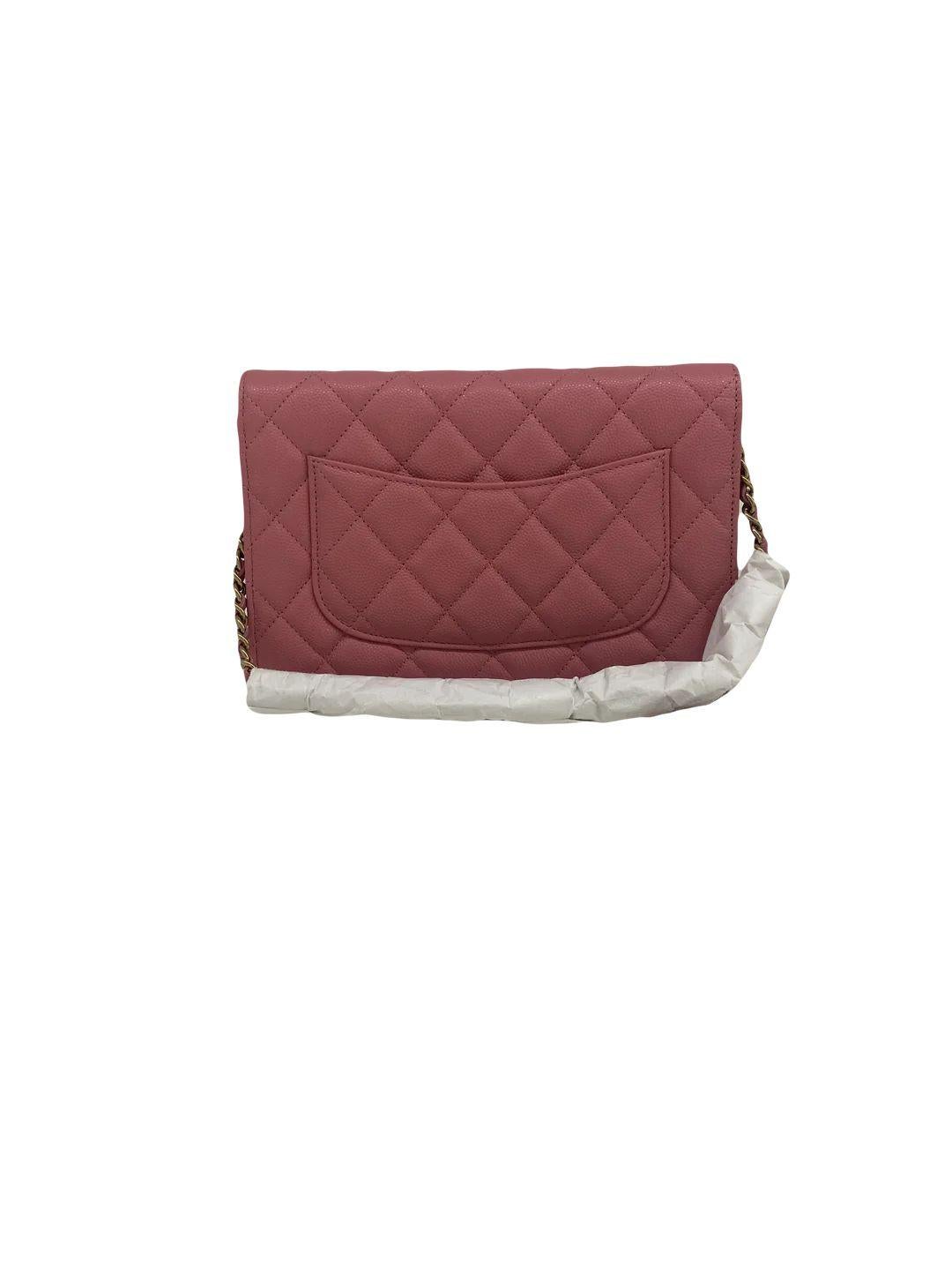 Chanel WOC Pink Caviar Leather 1