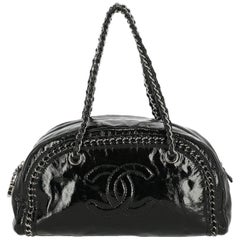 Chanel Woman Handbag Black Leather