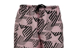 Chanel Womens 2023 Coco Beach Star Print Pink Black Pants IT 40 Joggers Trousers