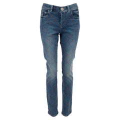 Chanel Denim Jeans - 33 For Sale on 1stDibs