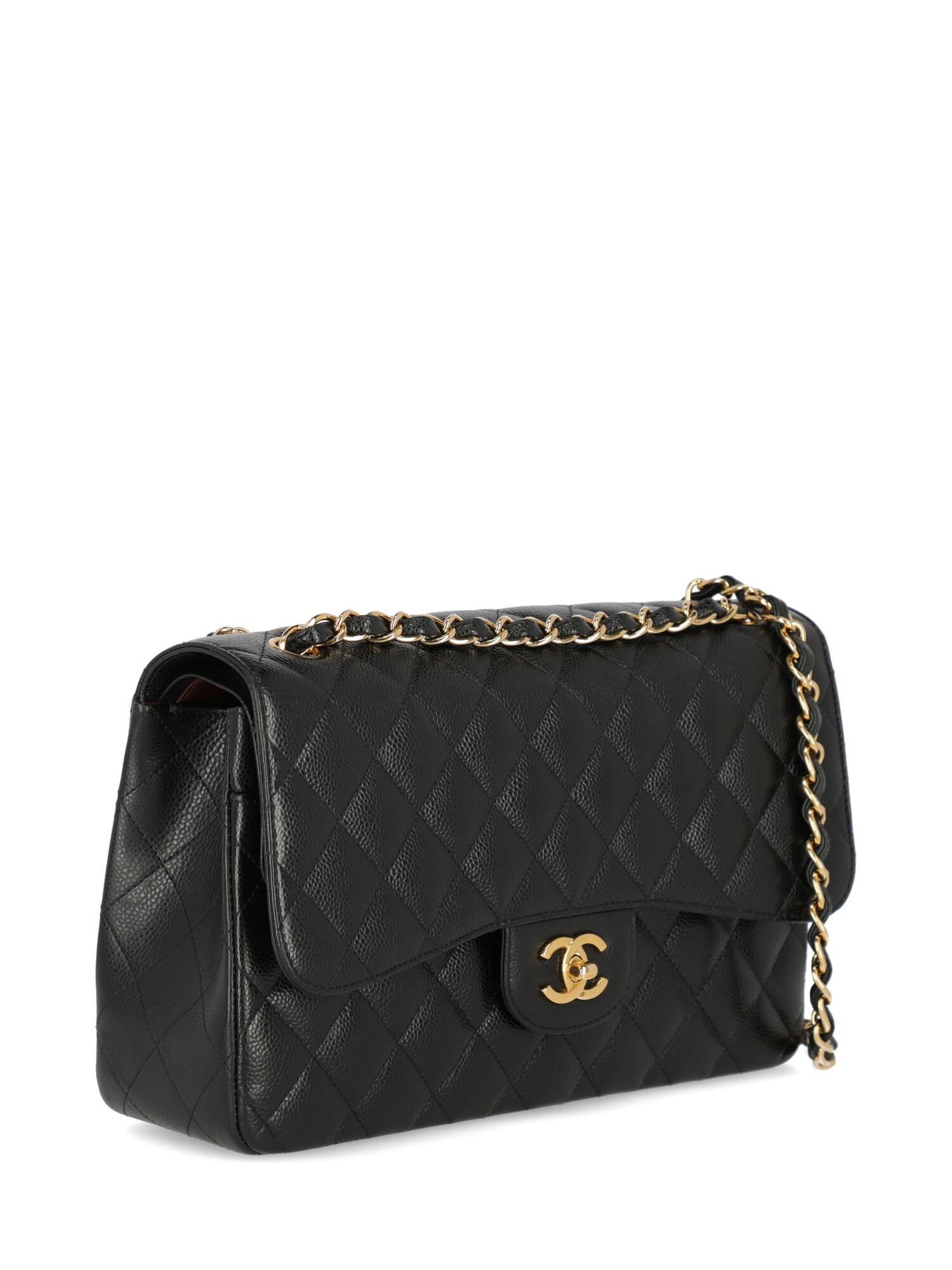 Chanel Women's Timeless Black Leather In Excellent Condition In Milan, IT