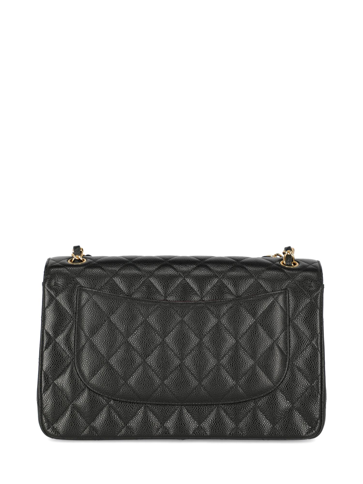 Chanel Women's Timeless Black Leather 1