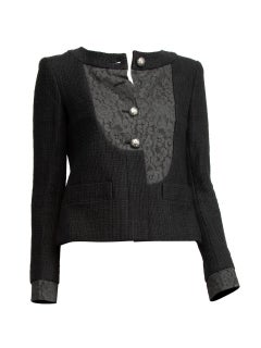 Chanel Women's Vintage Black Chanel Two Piece Suit