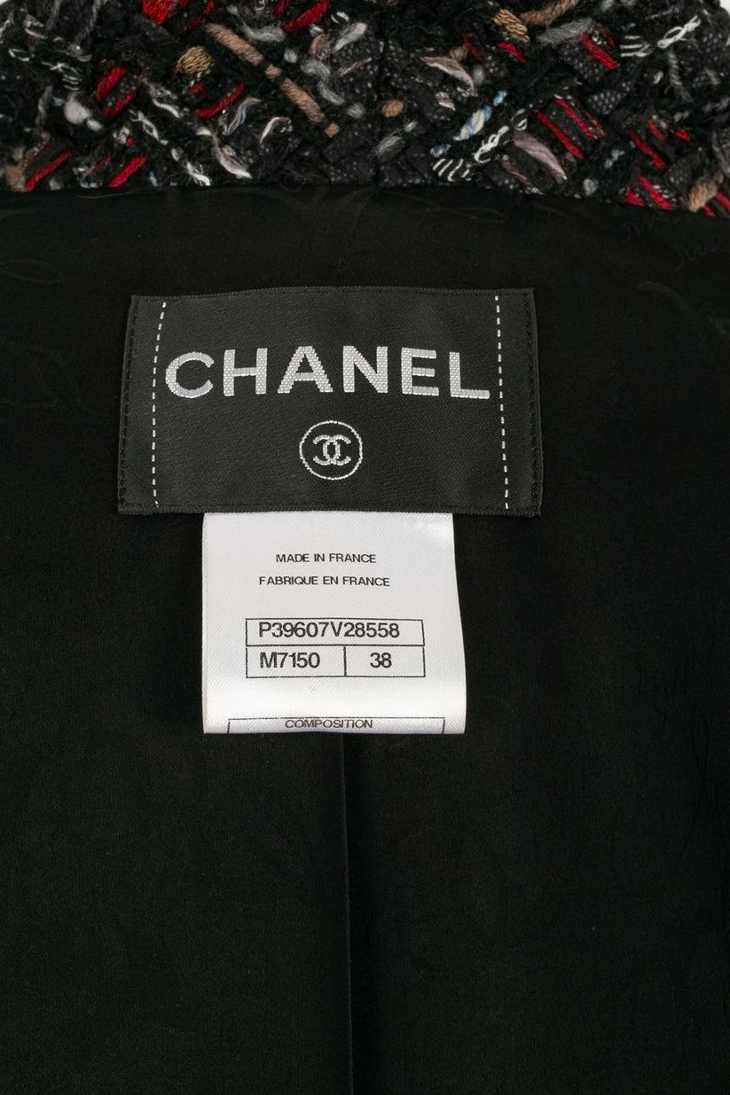 Veste Chanel en laine et alpaga en vente 3