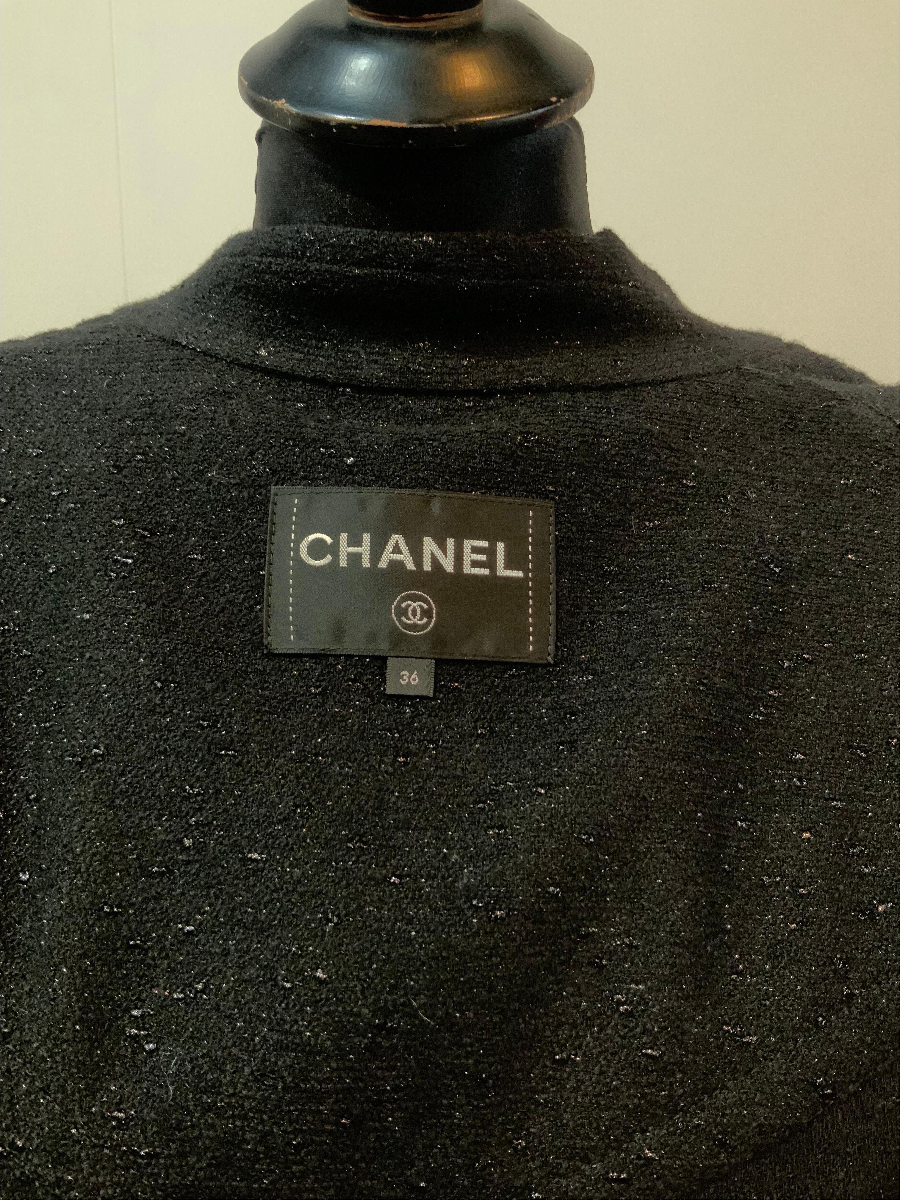 Chanel wool black Outwear 2