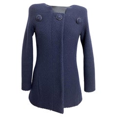 Giacca Chanel in lana blu