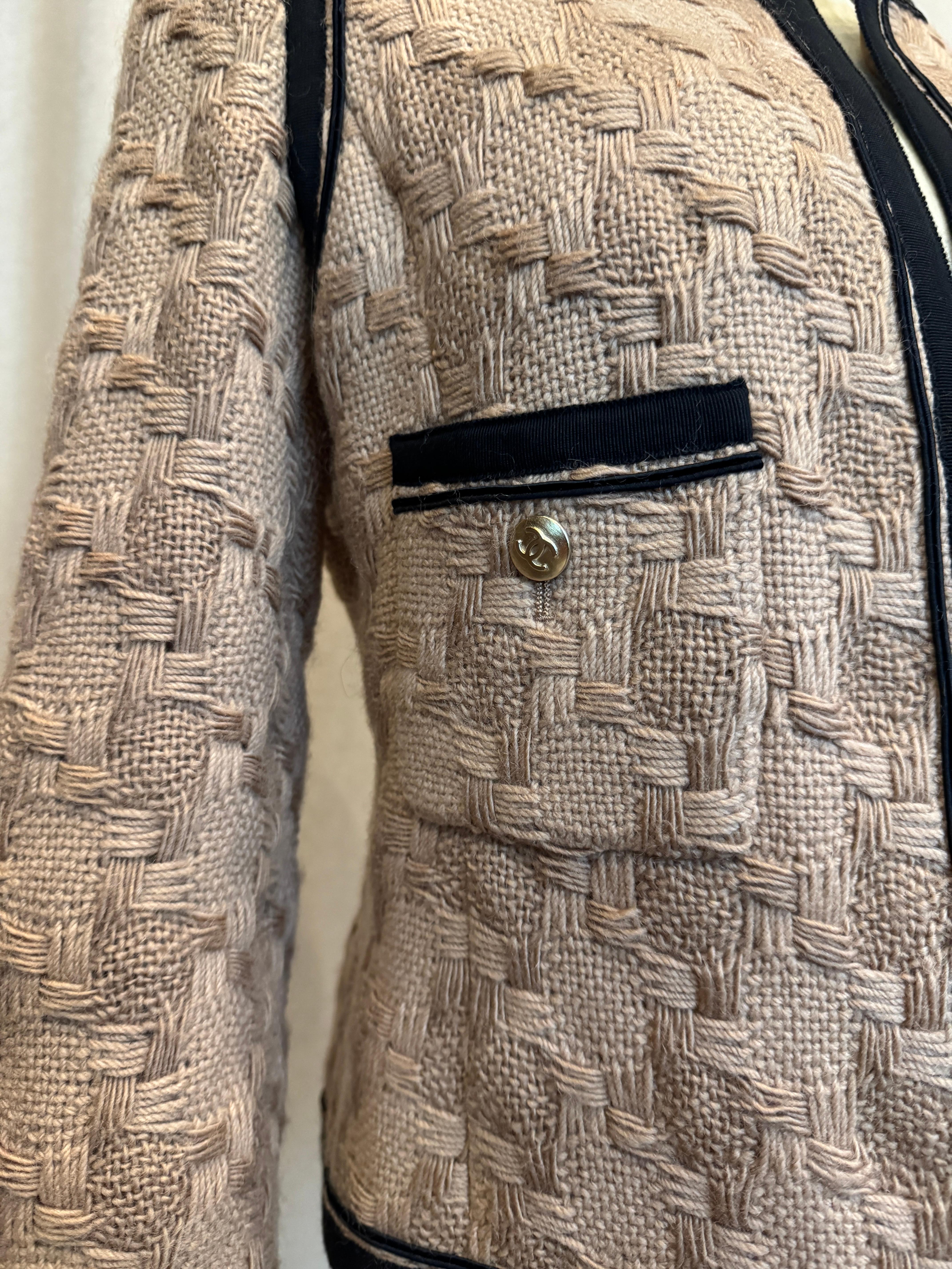Giacca in lana Chanel, Collection'S 2008 In condizioni buone in vendita a New York, NY