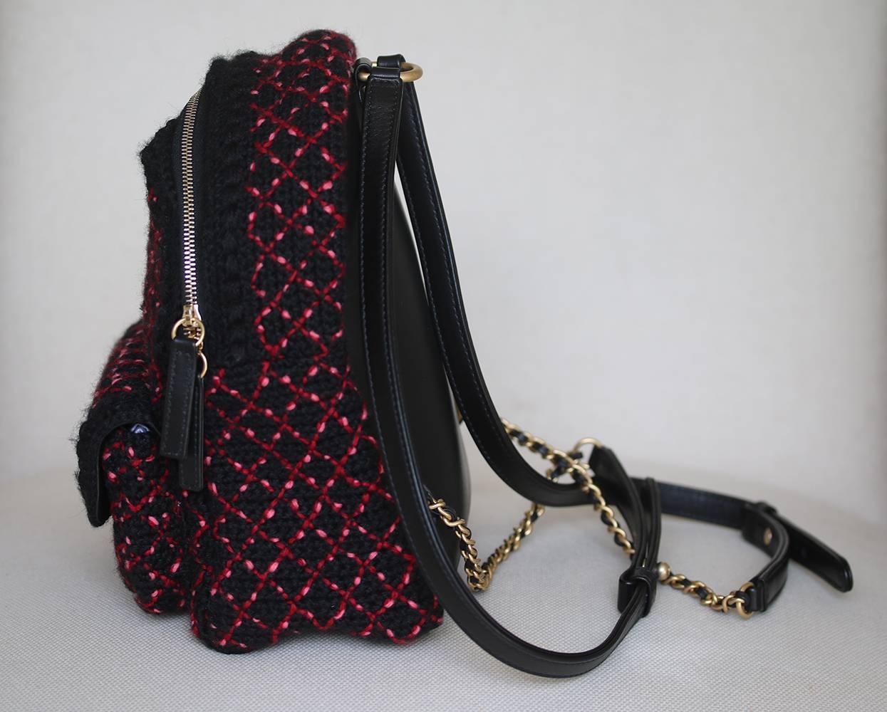tweed backpacks