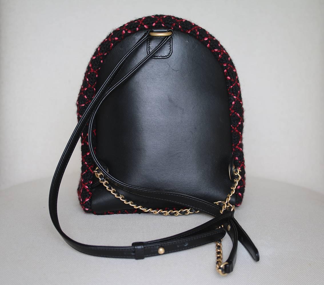 chanel rucksack bag
