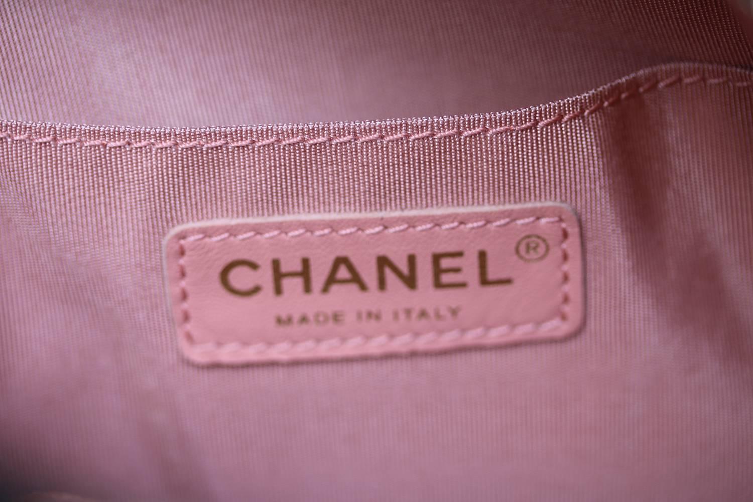 Women's or Men's Chanel Wool Knit Mini Tweed Backpack Bag 