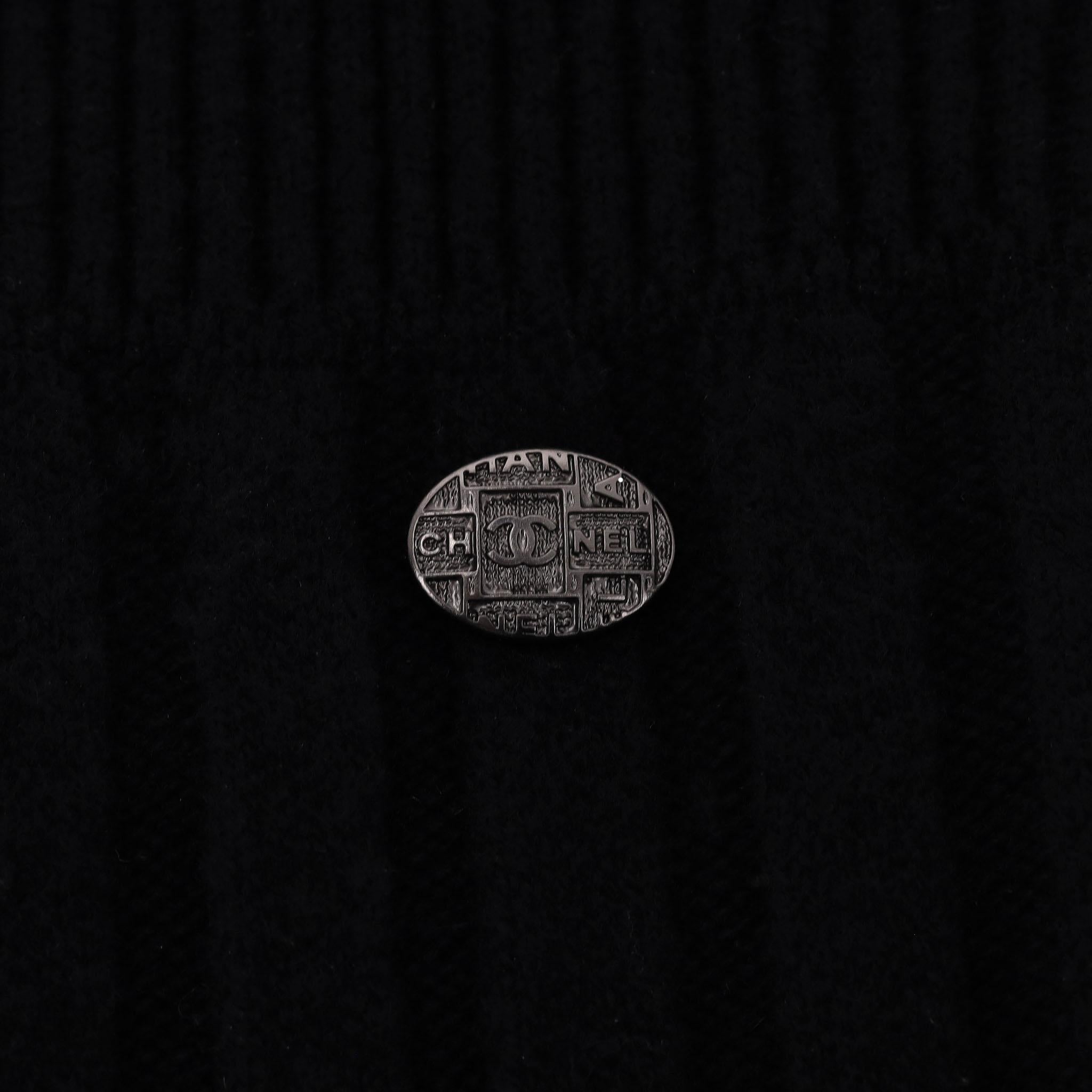 Women's Chanel Wool Ribbed Plisse Dress For Sale