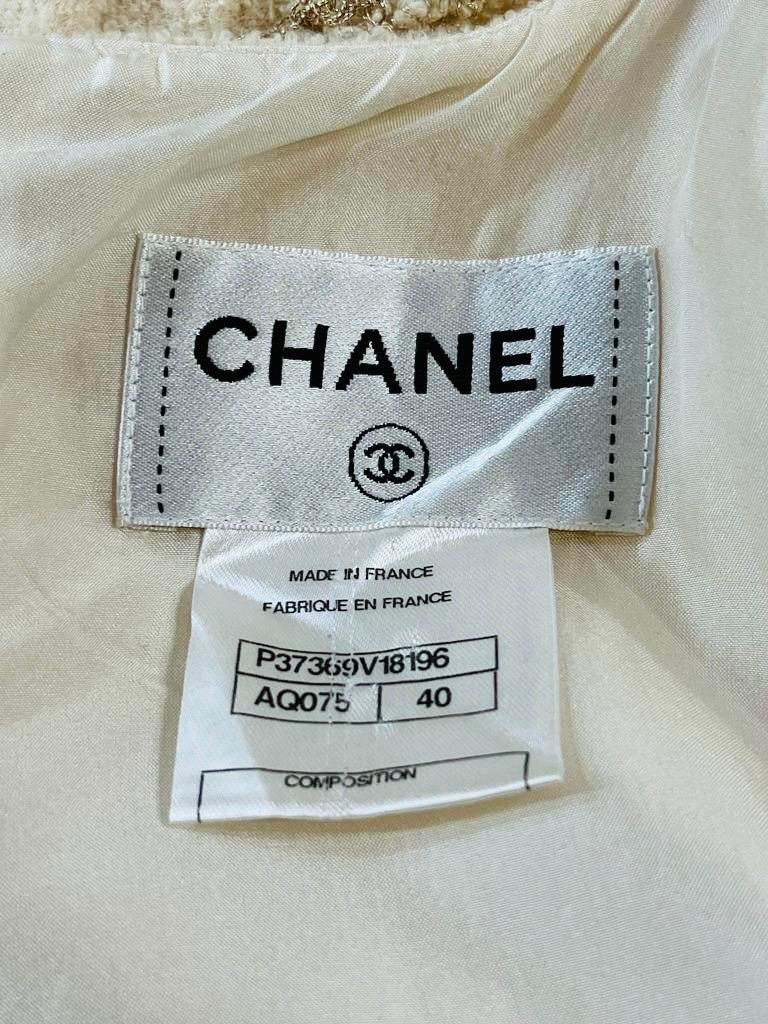 Chanel Wool & Silk Blend Tweed Dress & Jacket Set 7