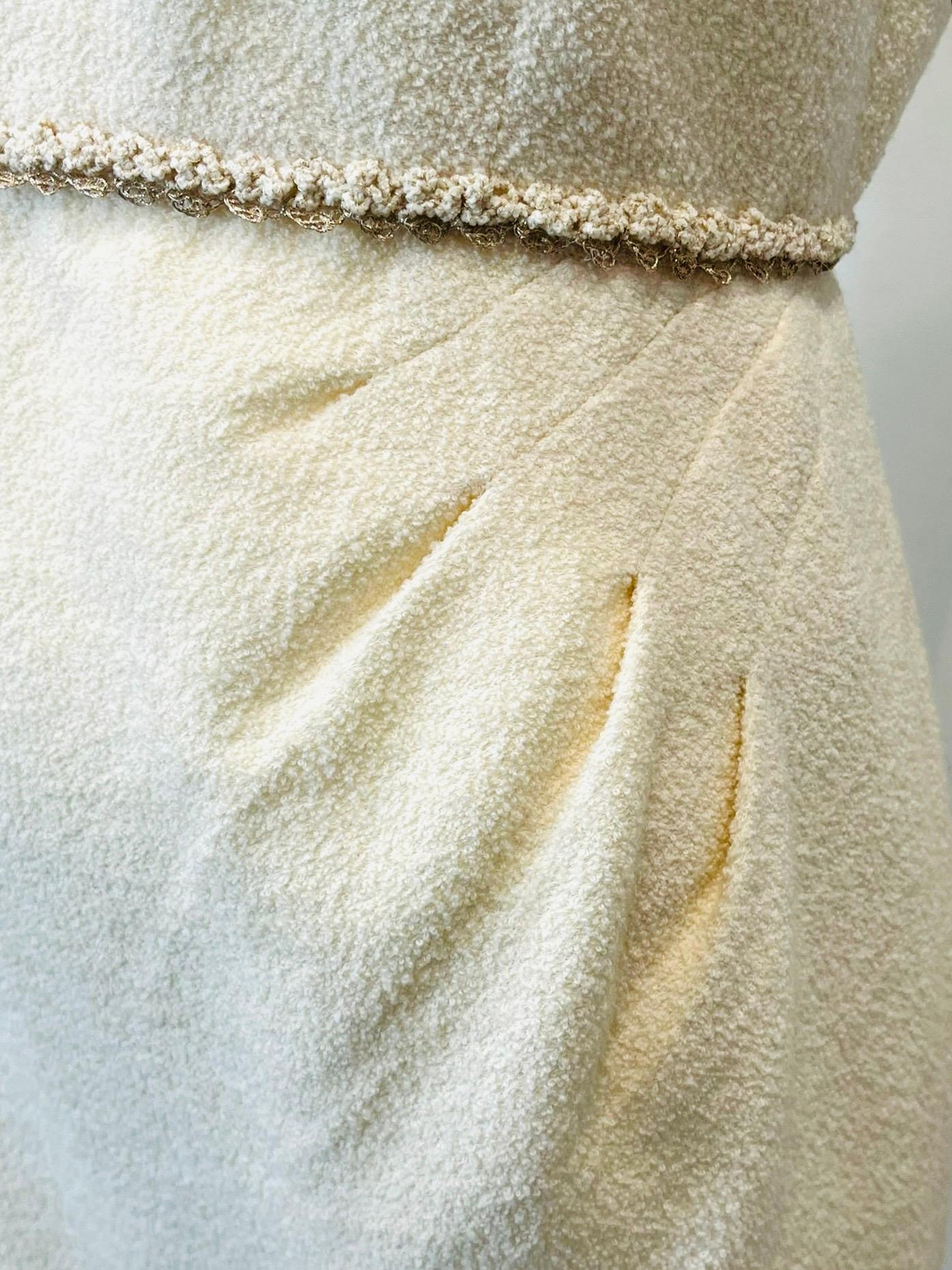 Chanel Wool & Silk Blend Tweed Dress & Jacket Set 4