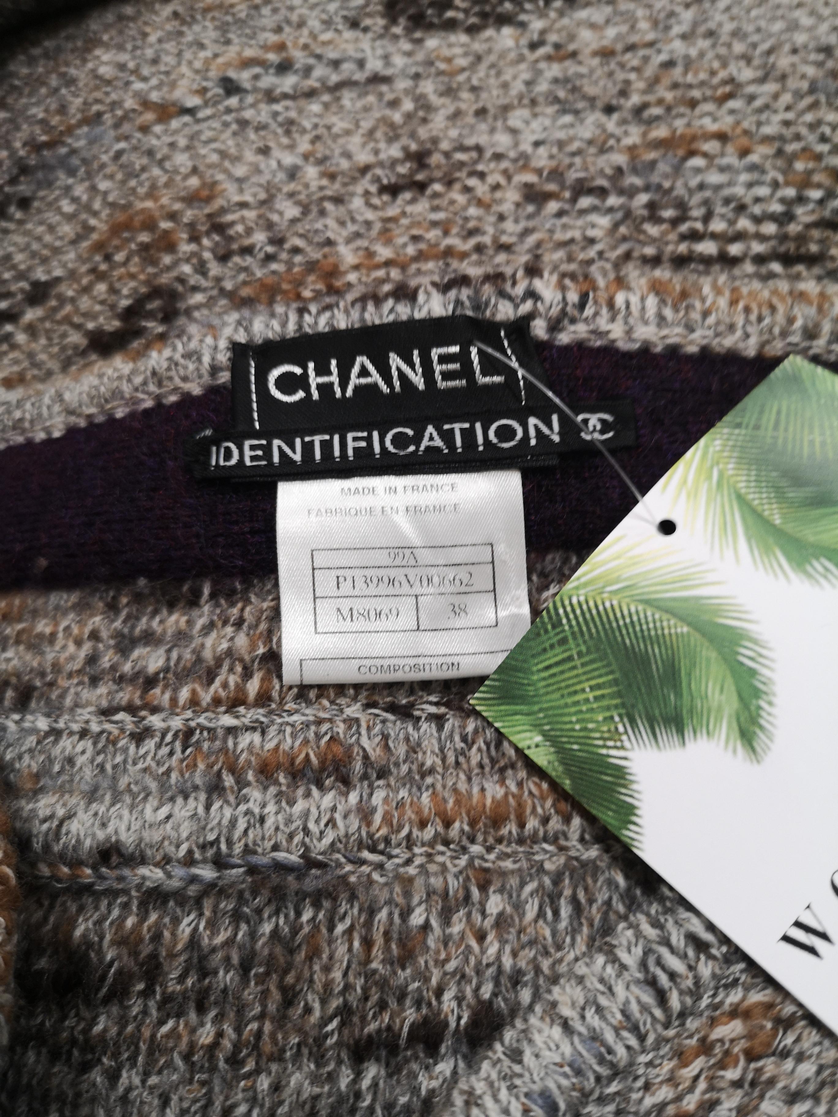 Jupe en laine de Chanel 1