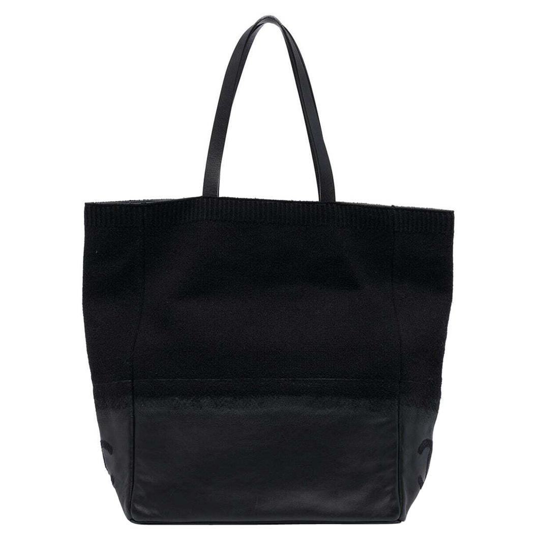 Chanel Wool Tote Bag