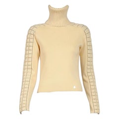 Chanel Rollkragenpullover aus Wolle, Herbst-Winter 2000-2001