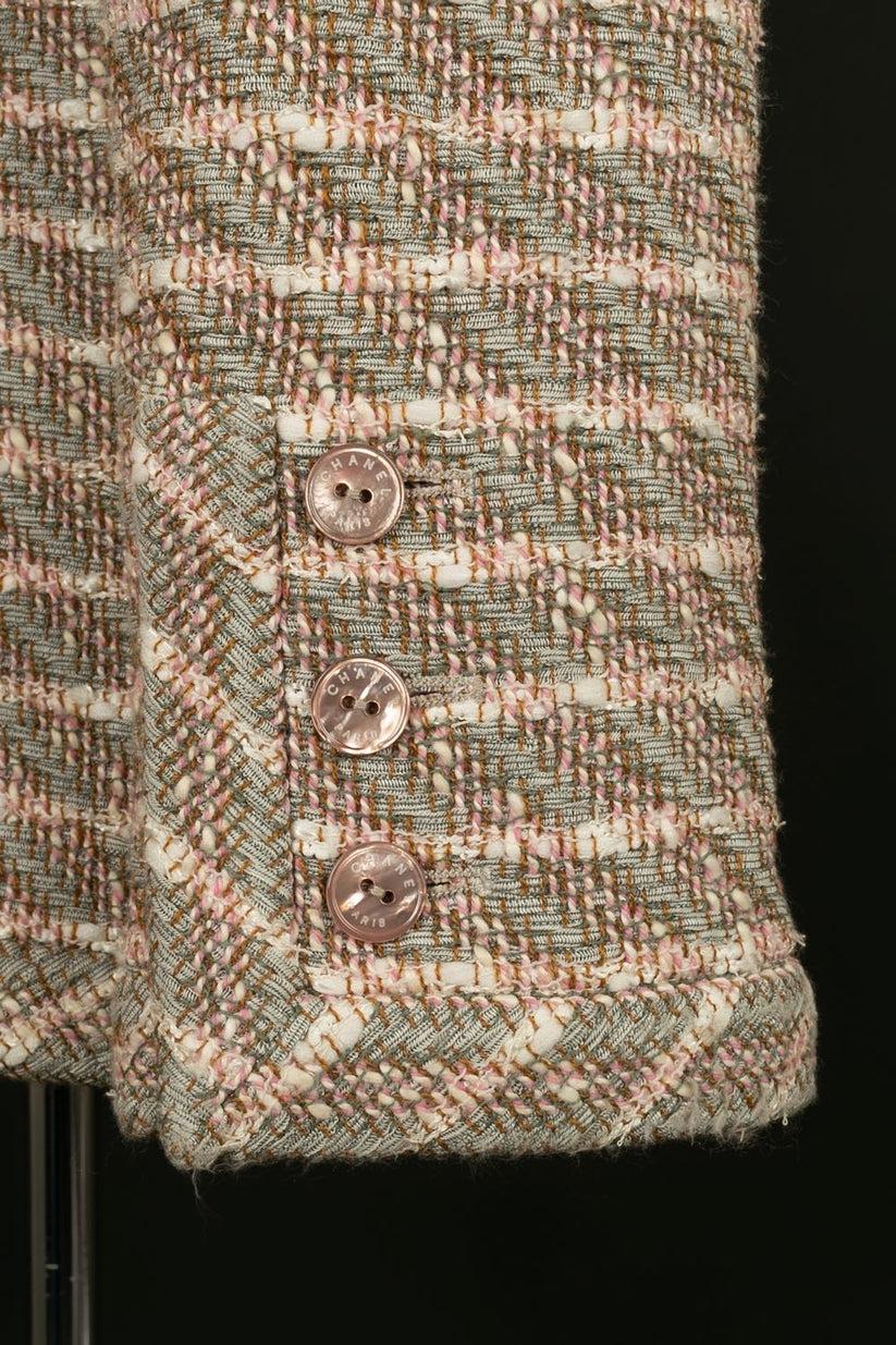 Chanel Wool Tweed Jacket with Silk Lining 6
