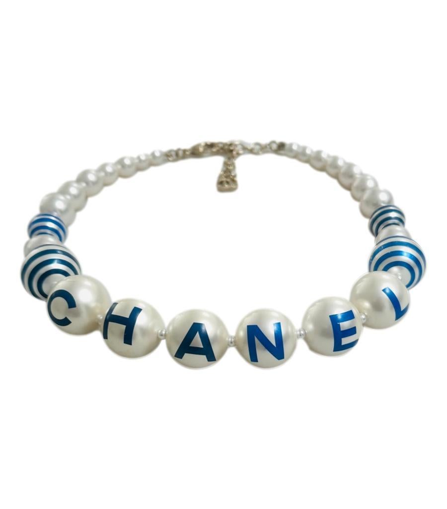 Chanel  Chocker-Halskette mit Perlenbesatz aus der Kollektion „La Pausa“ (Moderne) im Angebot