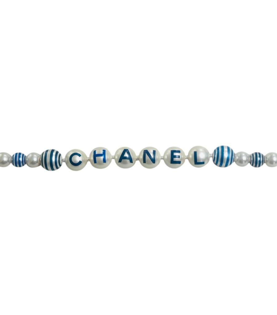 Chanel  Chocker-Halskette mit Perlenbesatz aus der Kollektion „La Pausa“ im Zustand „Hervorragend“ im Angebot in London, GB
