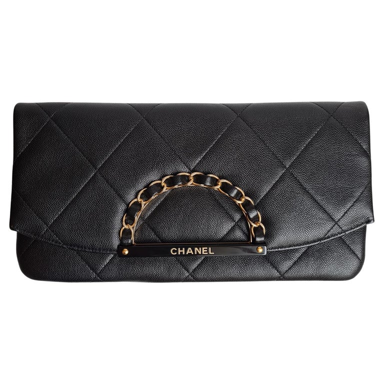 Authentic Chanel Mini CC Caviar Black Crossbody 2020 Collection NEW Clutch  Bag