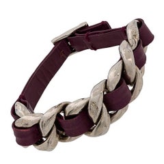 Chanel Woven Leather Bracelet