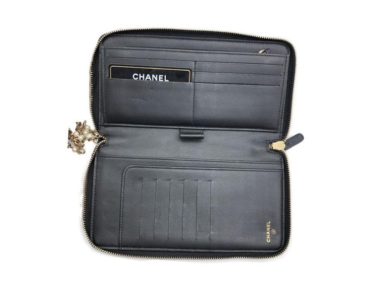 Chanel Wristlet Clutch/Travel Wallet For Sale at 1stDibs chanel