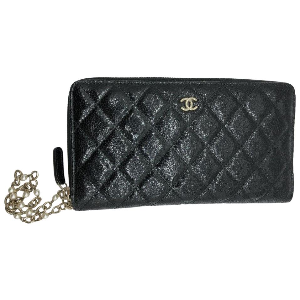 Chanel Wristlet Clutch/Travel Wallet For Sale