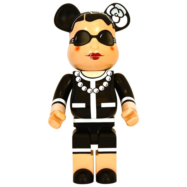 Chanel 1000% Bearbrick Medicom Limited Edition Rare Collector at