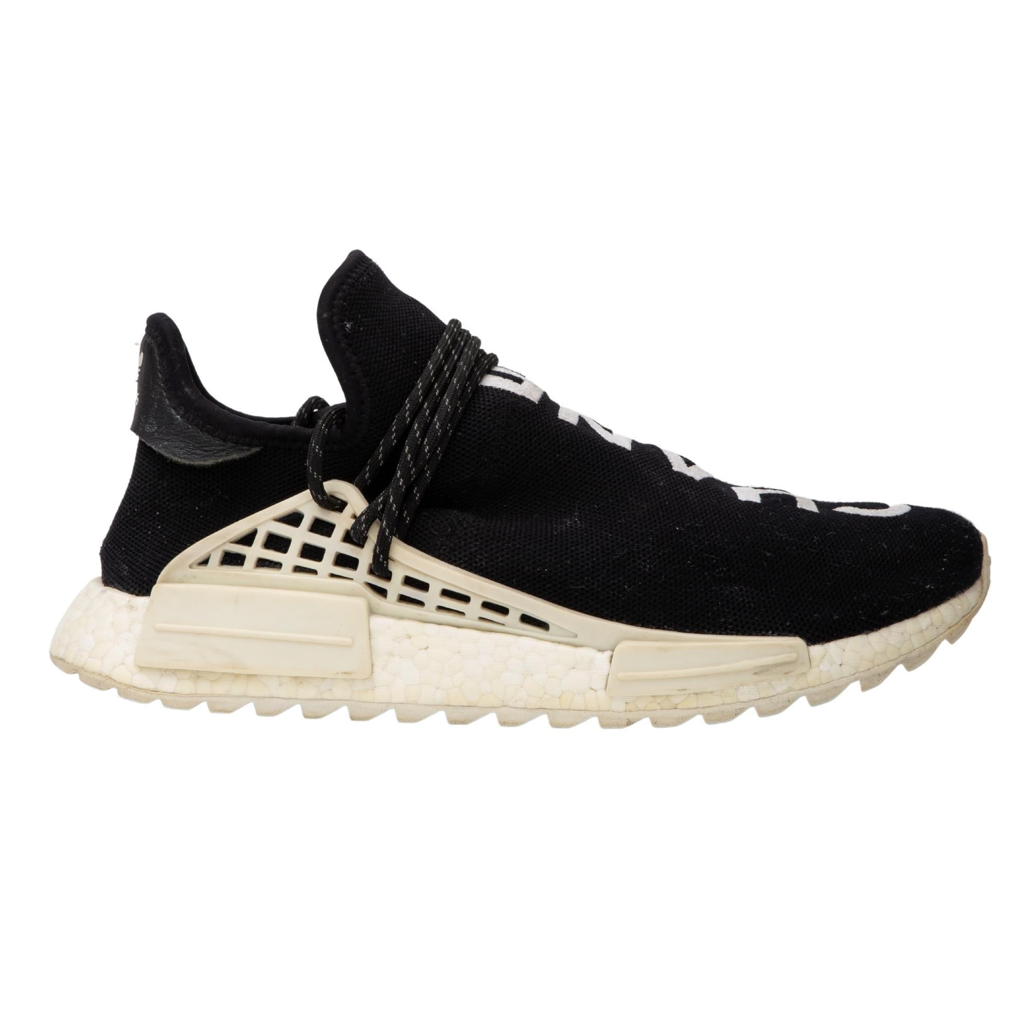 Chanel X Pharrell Adidas Human Race Sneakers (US 11) For Sale