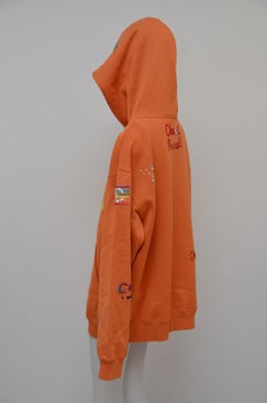 Chanel x Pharrell Capsule Collection Hoodie  Lesage Embroidery  Orange M  NEW