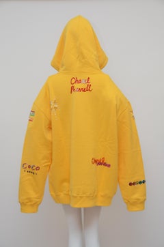 Chanel x Pharrell Capsule Collection Hoodie  Lesage Embroidery Yellow  L NEW