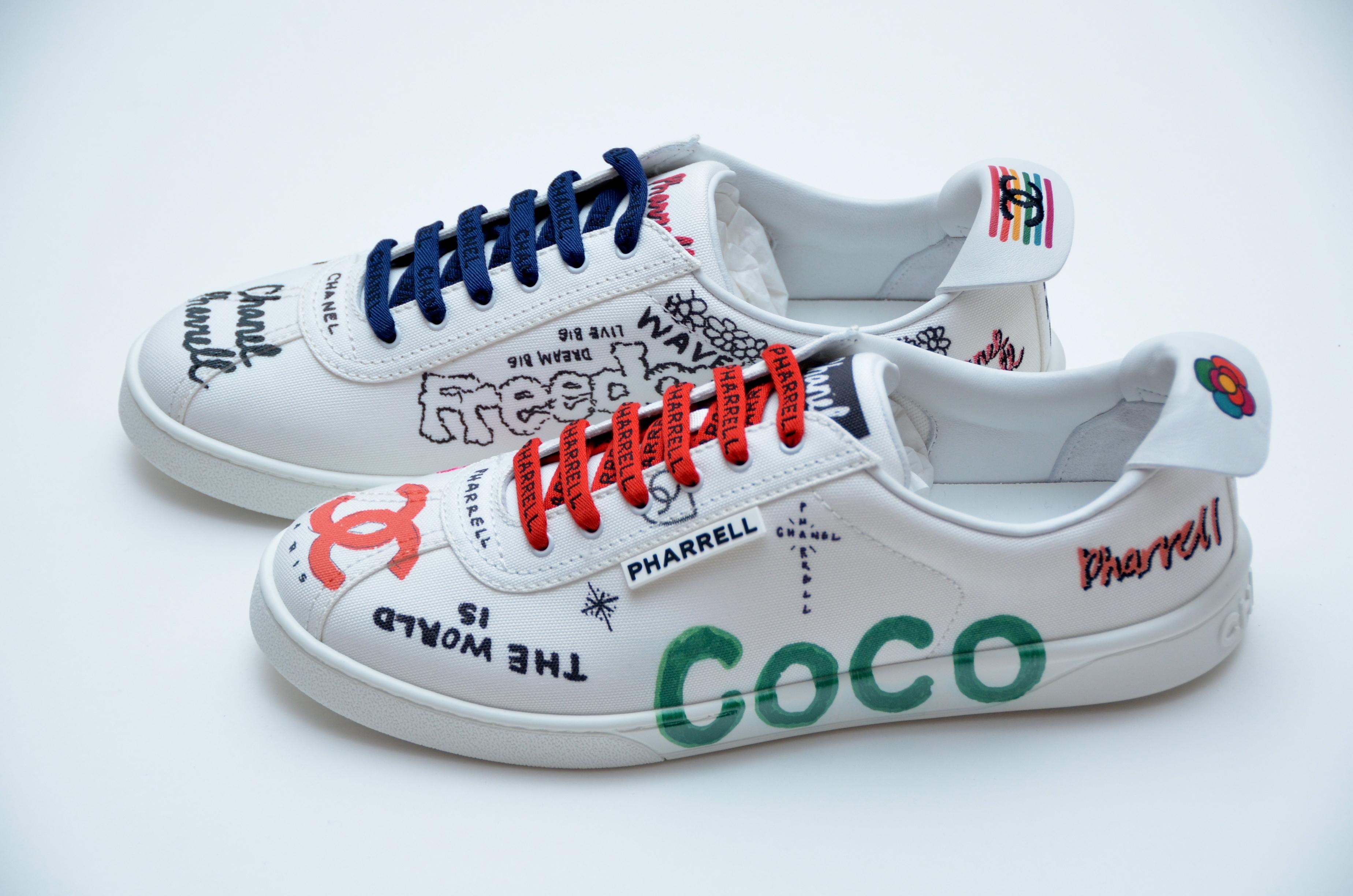 chanel pharrell men's shoes