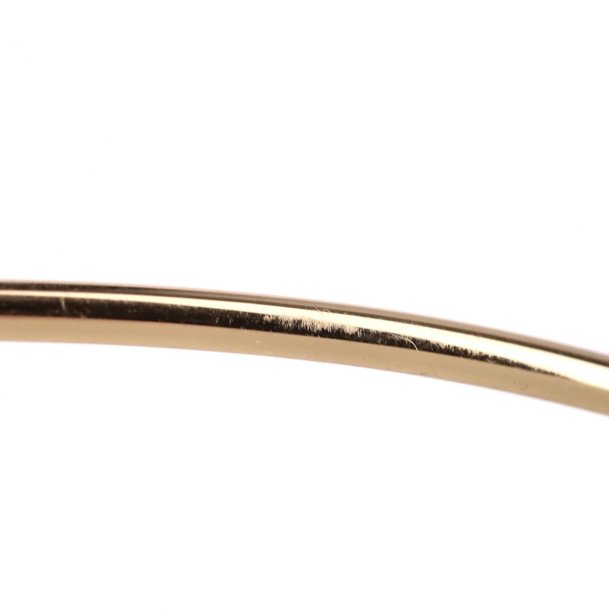 Chanel x Pharrell Williams Gold Plated Round Sunglasses For Sale 5