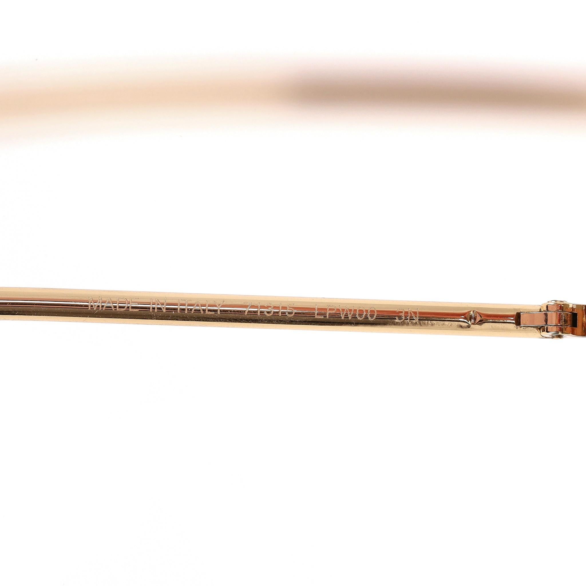 Chanel x Pharrell Williams Gold Plated Round Sunglasses For Sale 3