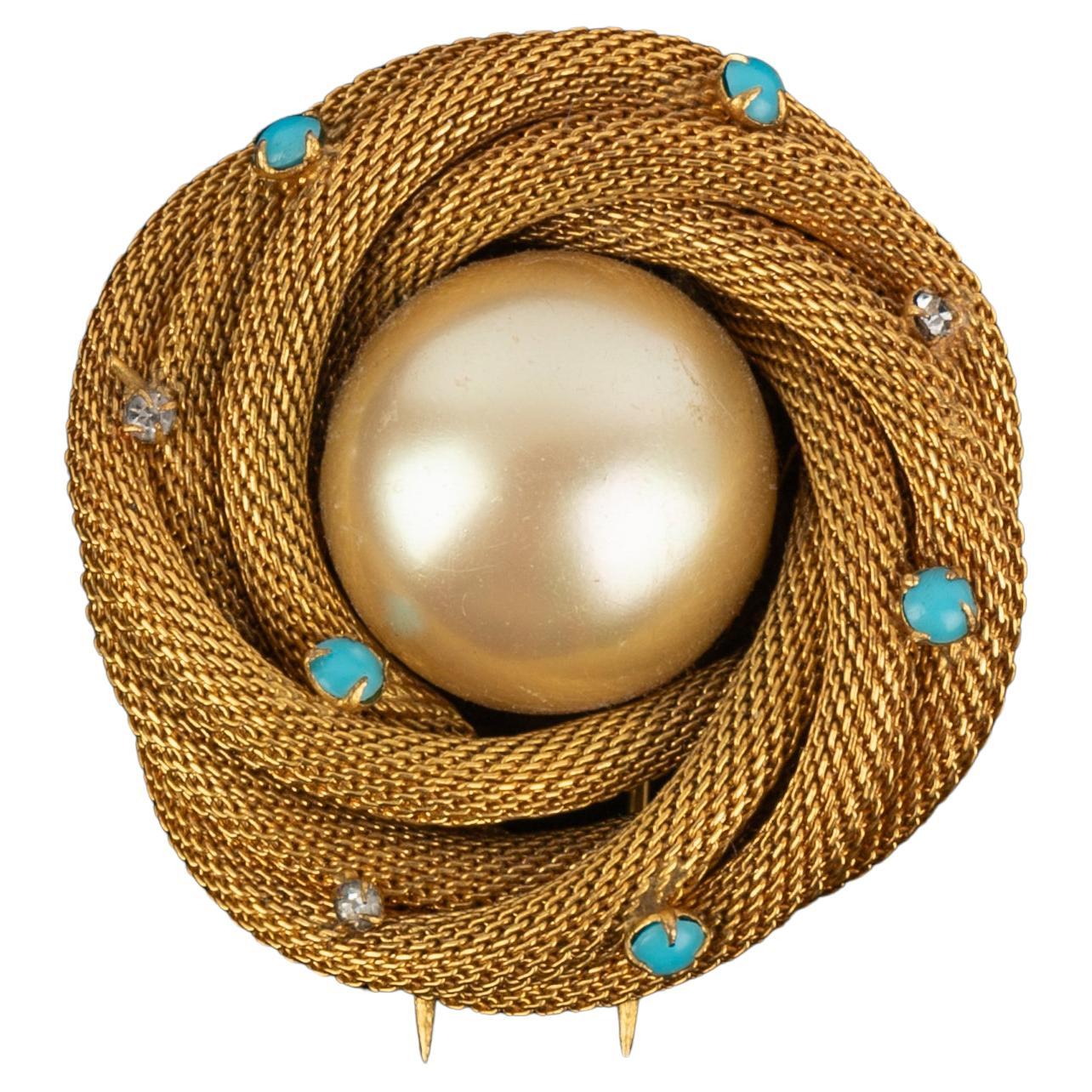 Chanel x Robert Goossens brooch 1960s en vente