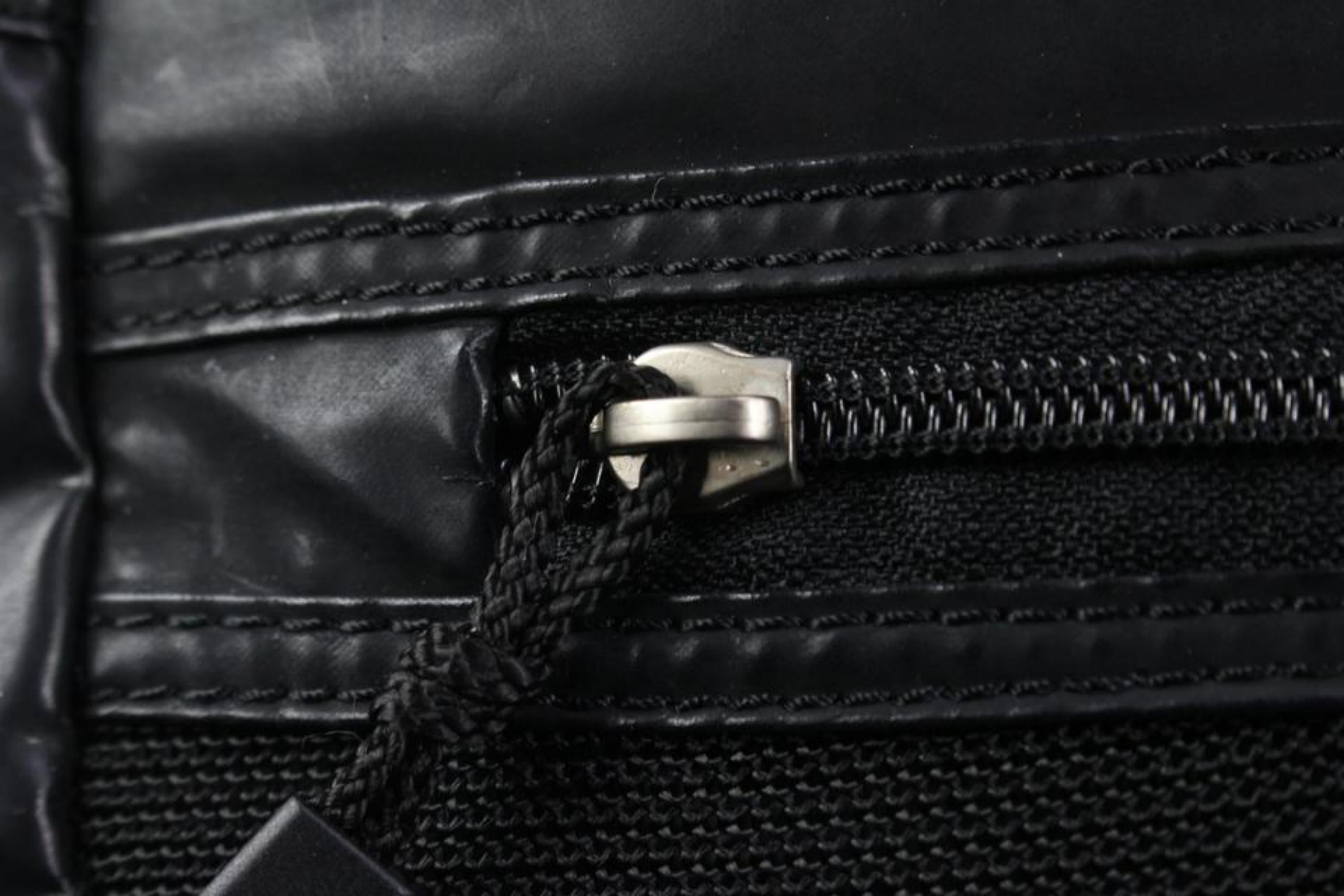 Chanel XL Black Sports Logo CC Messenger Crossbody Bag 71ck315s For Sale 8
