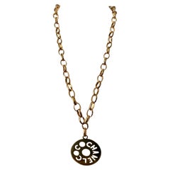 Collana a catena CHANEL XL Oro Vintage Coco Chanel