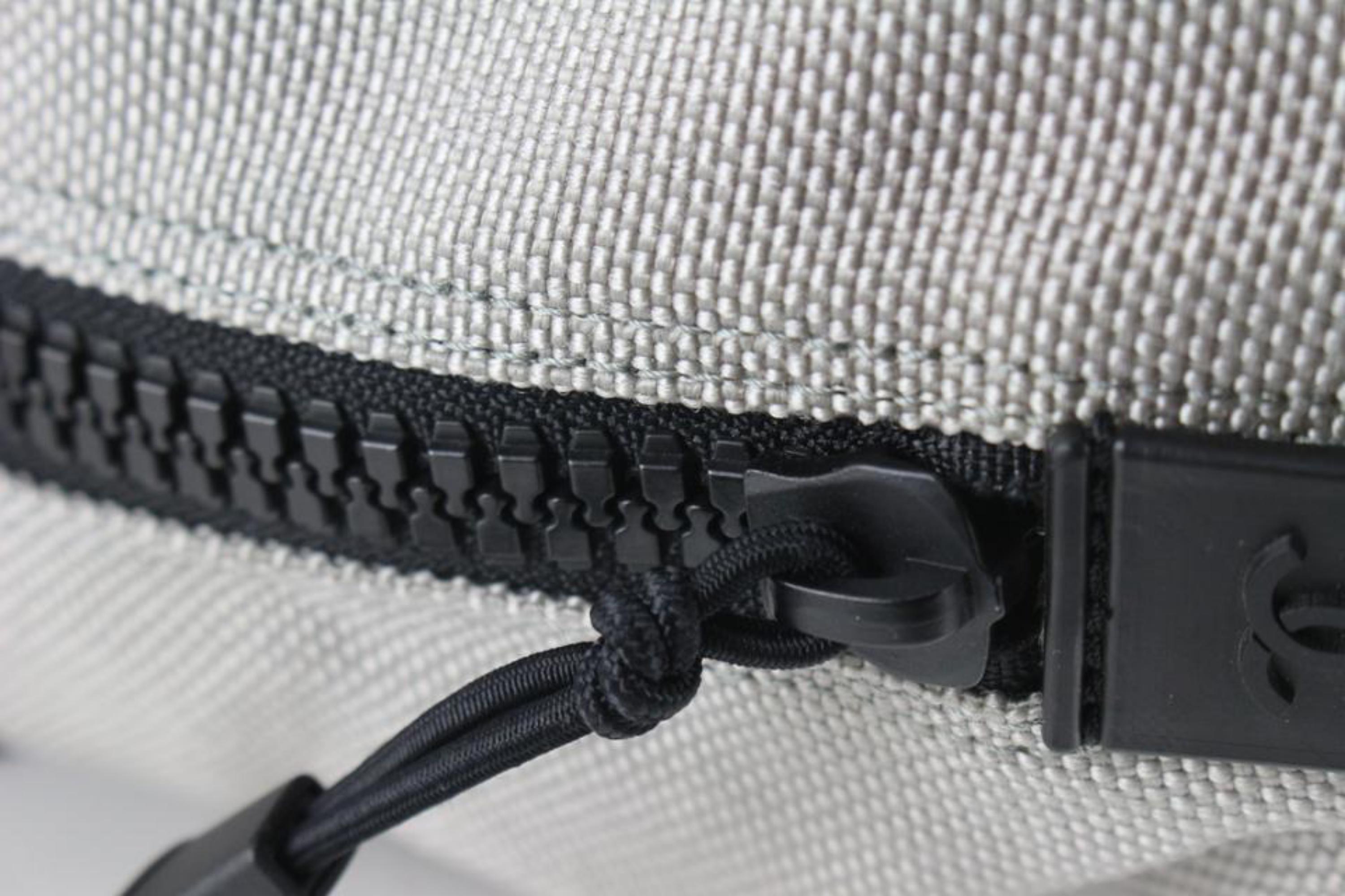 Women's Chanel XL Mesh CC Logo Duffle Bag Boston Travel Gym 39ck824s For Sale