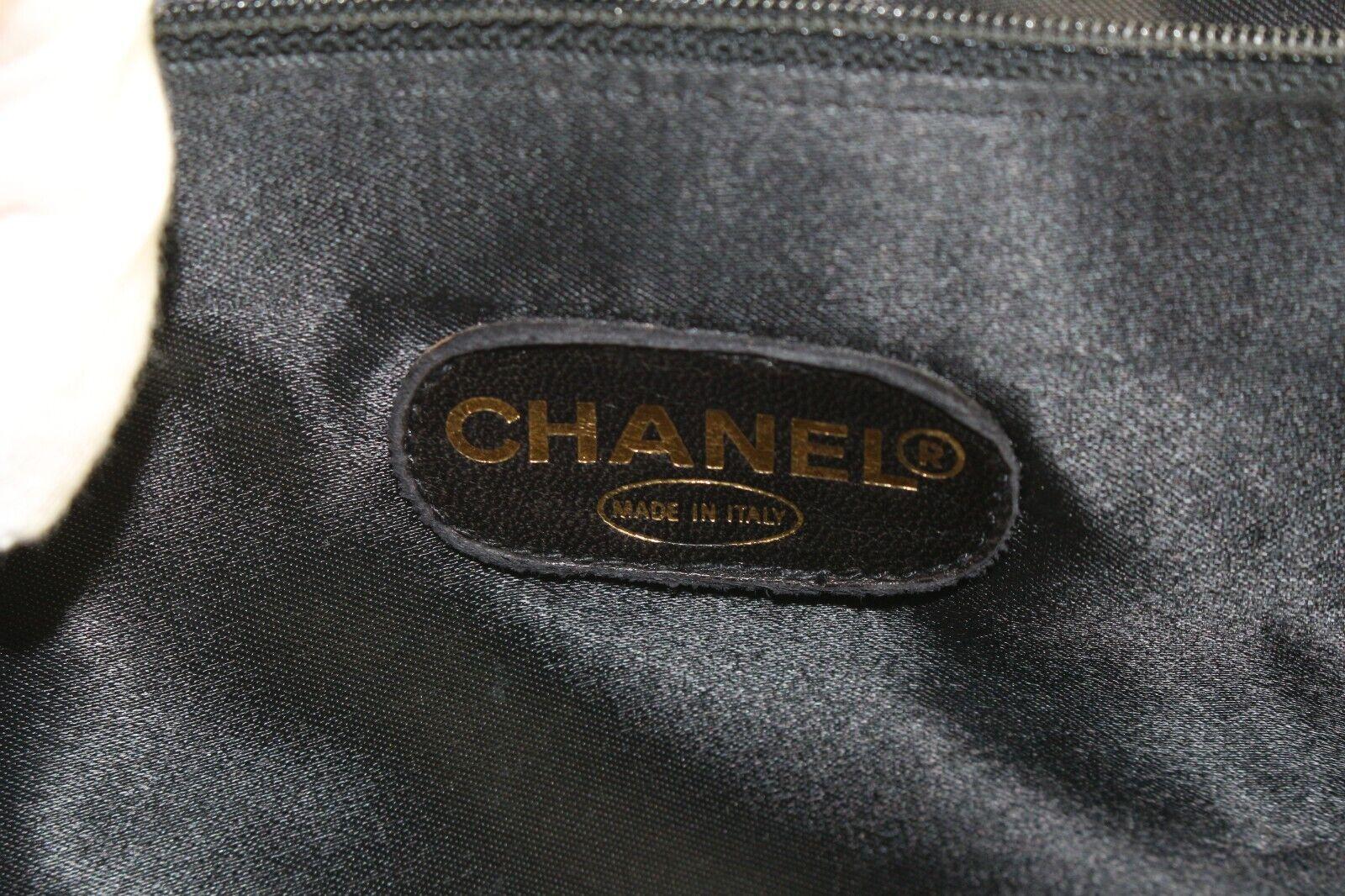 Women's or Men's Chanel XXL Quilted Vinyl Classic Flap 24k GHW XL Maxi Jumbo 2CC516K For Sale