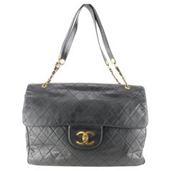 Chanel Black Caviar Maxi Jumbo XL Classic Flap Bag GHW – Boutique Patina