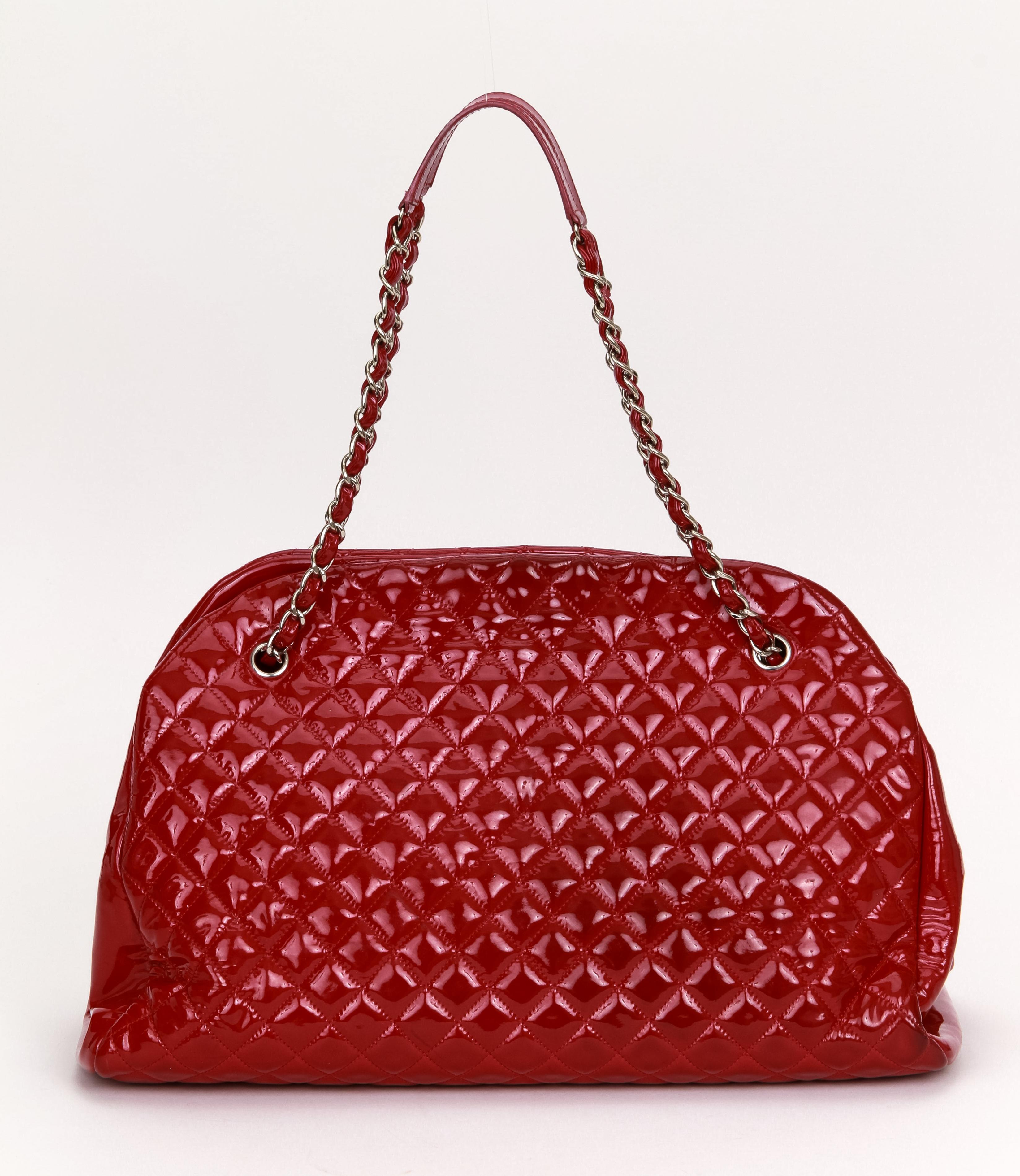 chanel mademoiselle bag red
