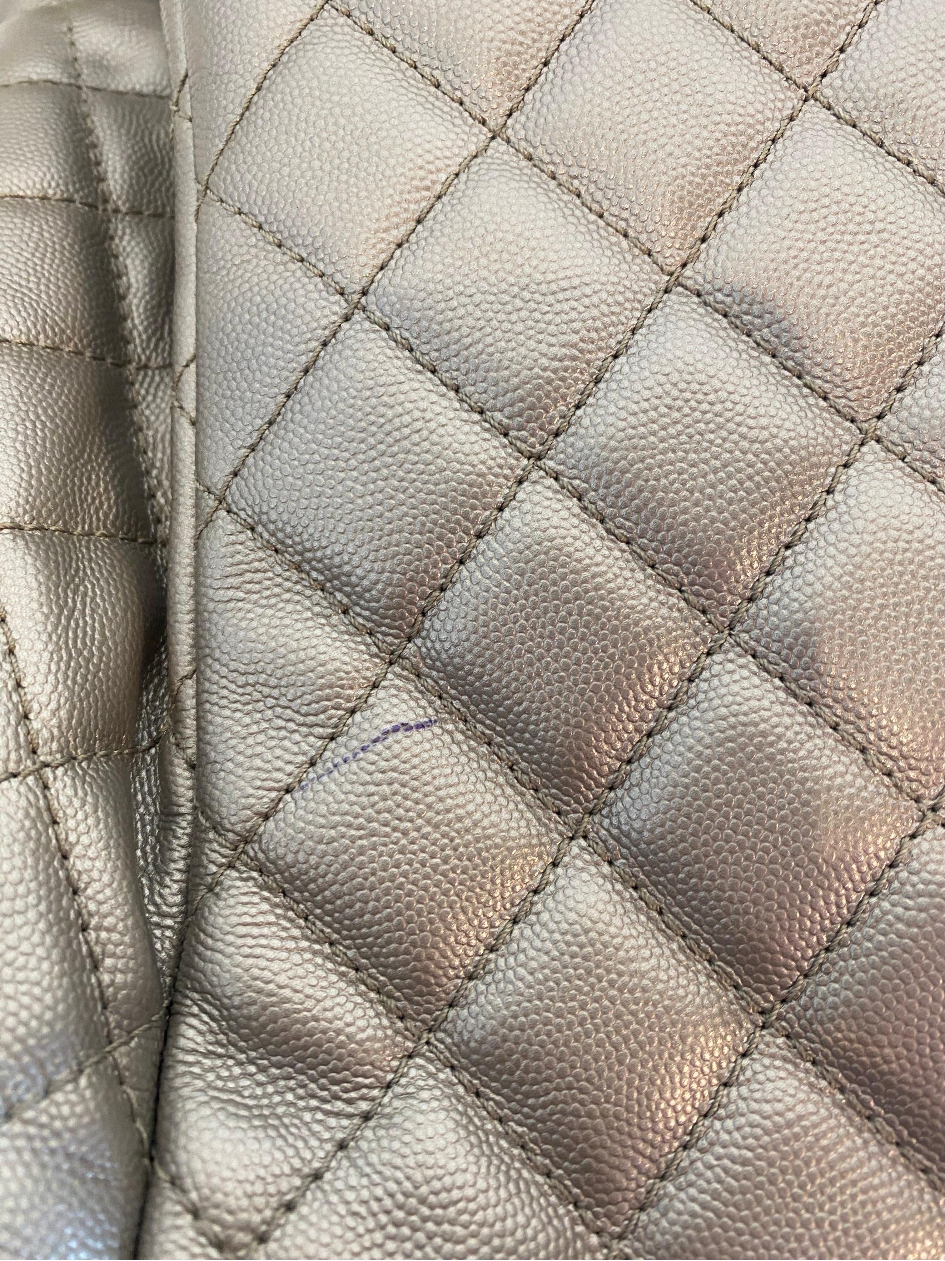 Chanel XXL silver Travel Bag 4