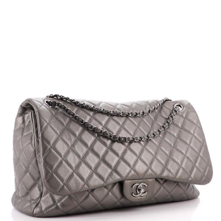 Chanel XXL Travel Flap Bag Quilted Calfskin Small at 1stDibs