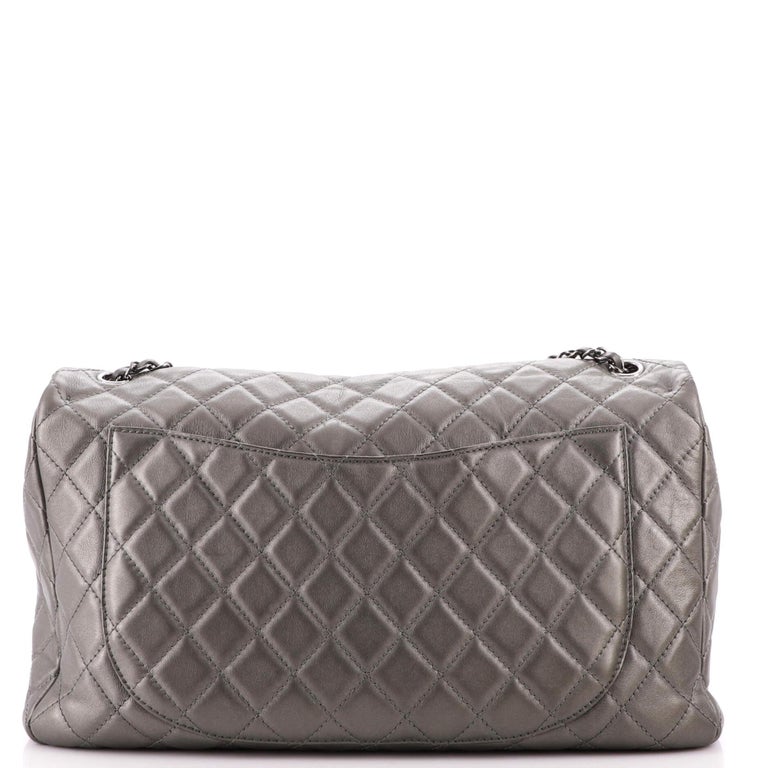 Chanel XXL Travel Flap Bag Quilted Calfskin Small at 1stDibs