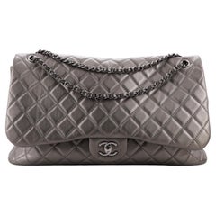 Chanel XXL Travel Flap Bag Quilted Calfskin Small