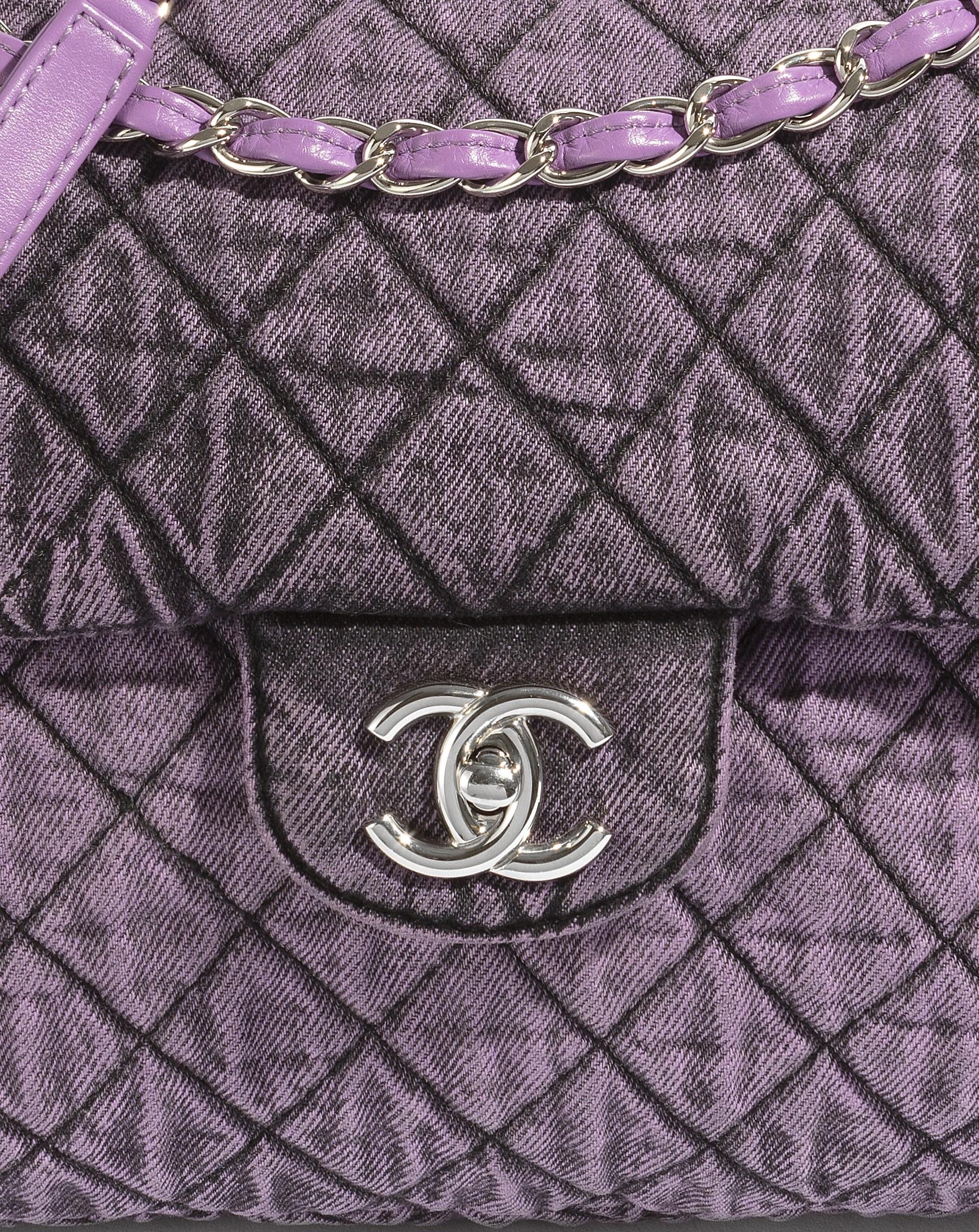 Chanel Denimpressions Flap Bag, Preowned In Dustbag