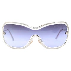 Chanel Y2K Maske-Sonnenbrille