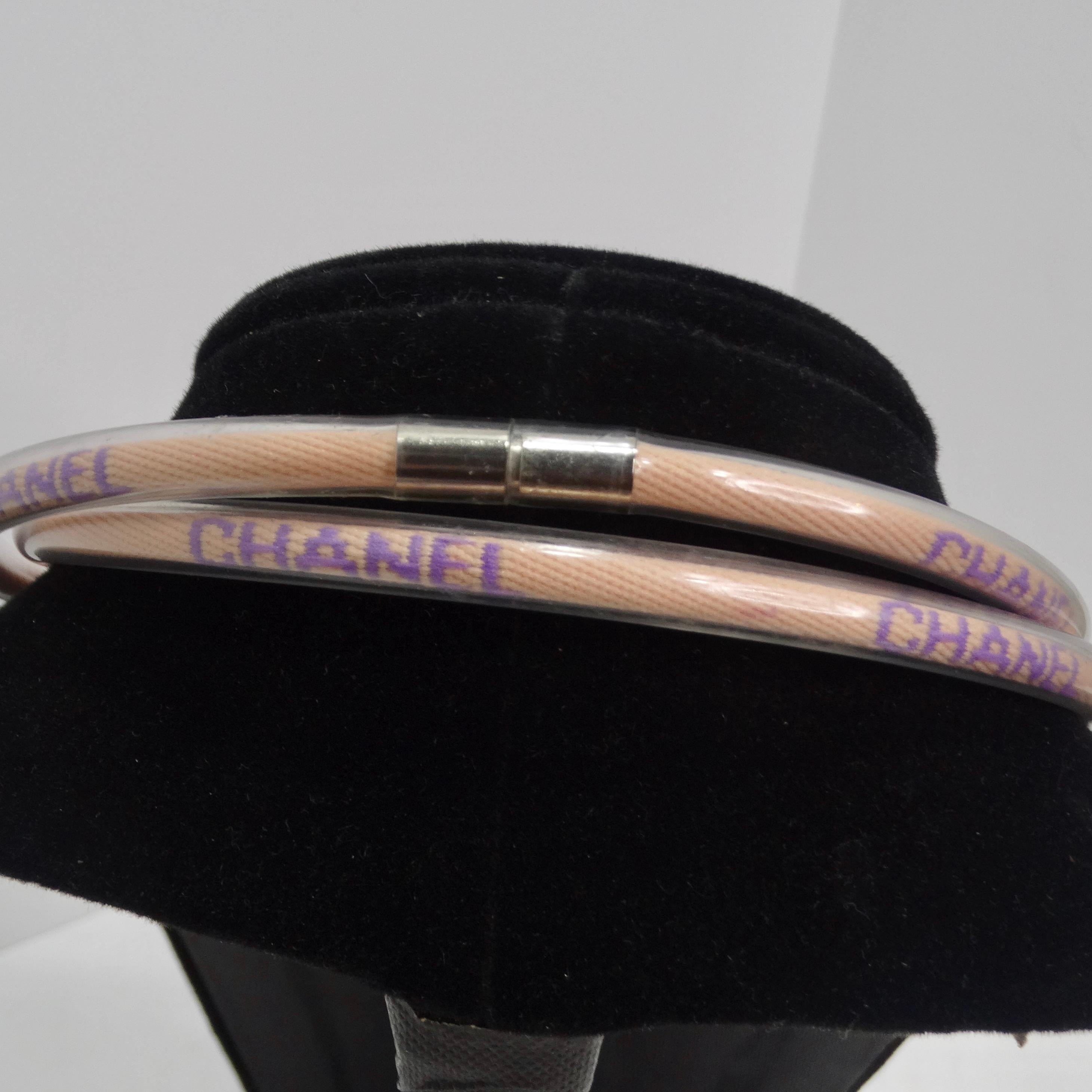 Chanel Y2K Tube Choker For Sale 6