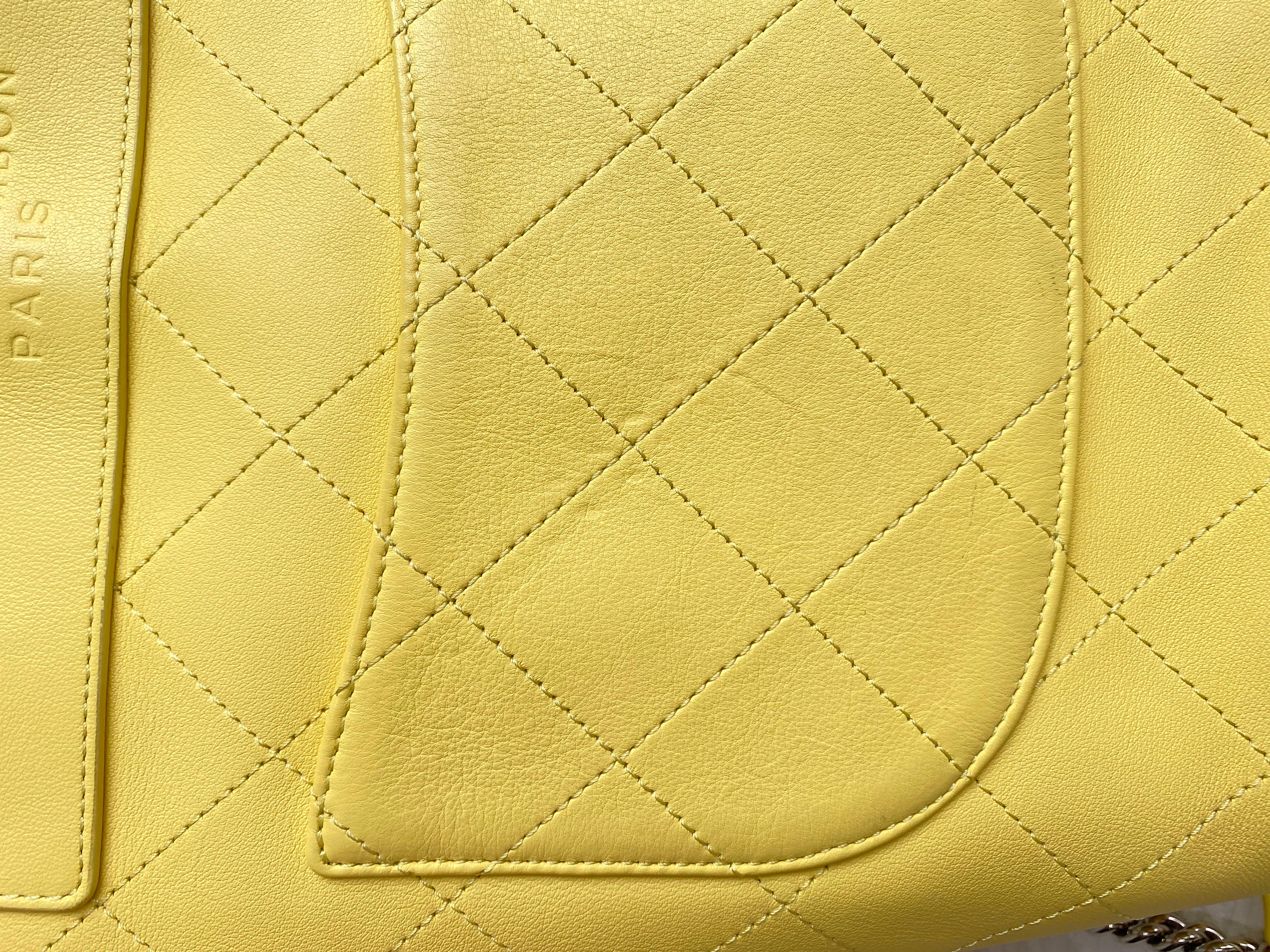 Chanel Yellow 31 Rue Cannborn Paris  For Sale 1